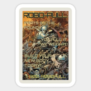 Recycled Robots Sticker